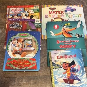 Disney Colorful Storybook Set for Kids